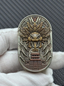 SEKI Maya Quetzalcoatl Wave Cupronickel