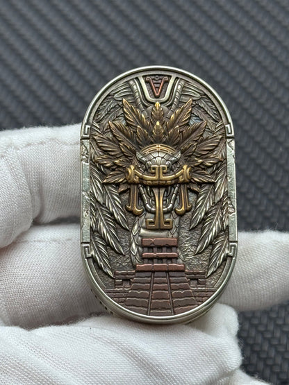 SEKI Maya Quetzalcoatl Wave Cupronickel