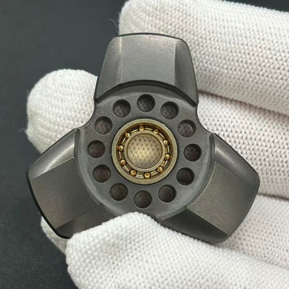 Gentle Breeze Bearing Cap Stainless Steel PVD Coated Stonewashed Machine Finished