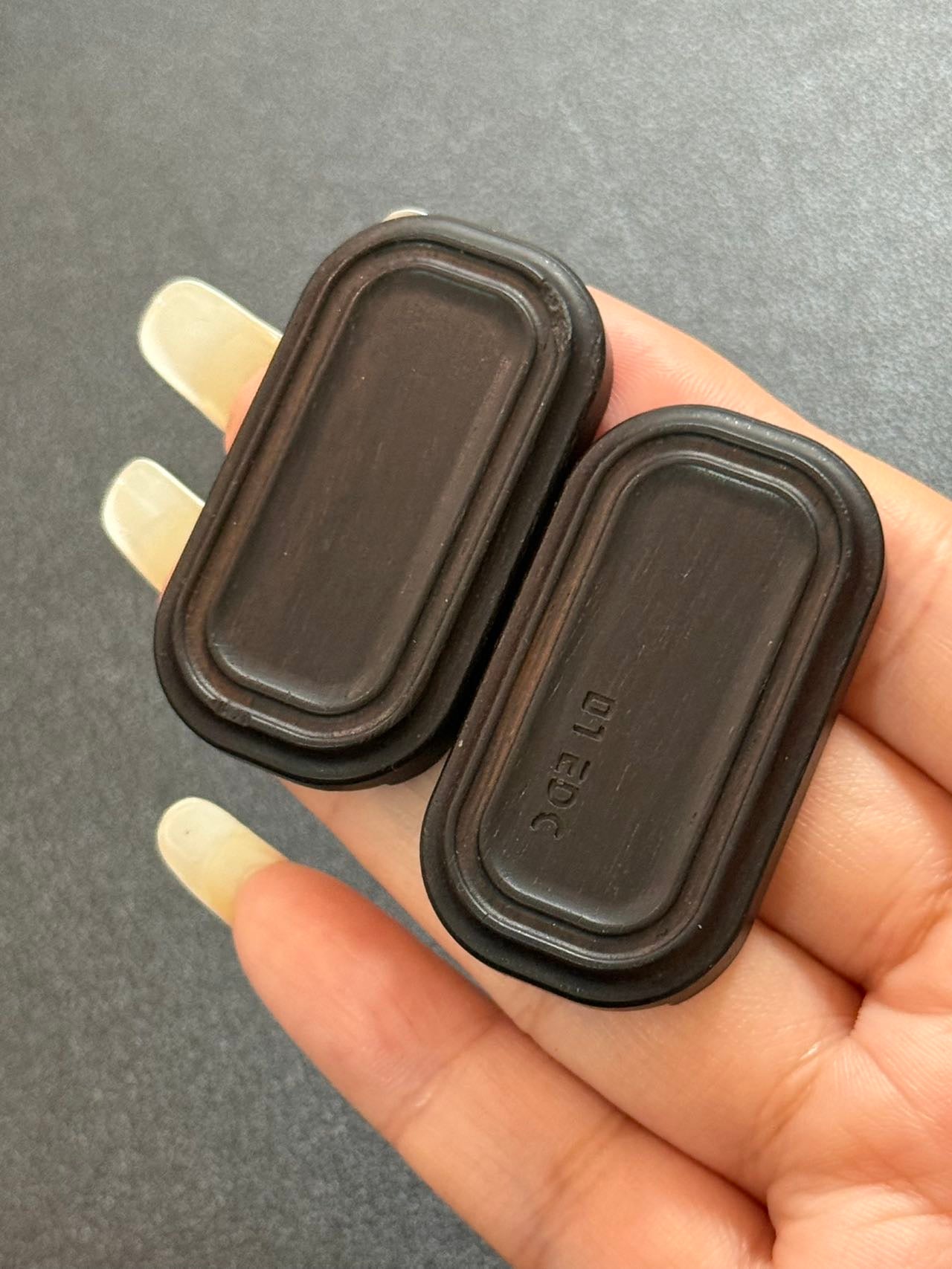 01EDC Slider No.7 Shell African Blackwood