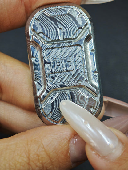 No.8 Shell Damasteel