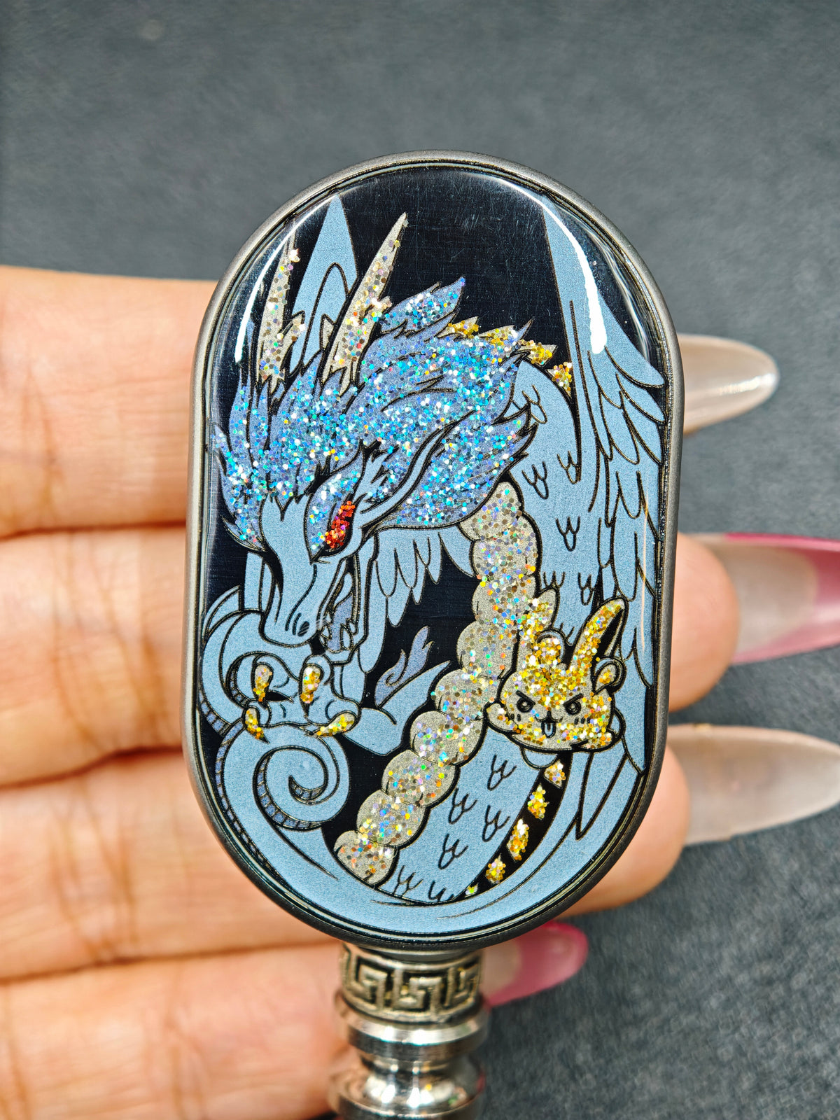 Dragon Rhythm Titanium Resin-Sealed
