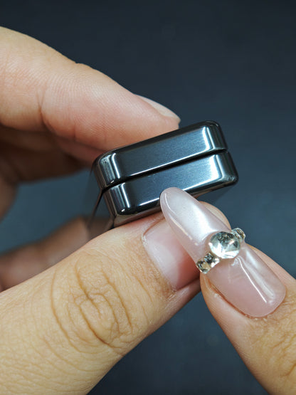Brocade & Azure Paperweight Zirconium