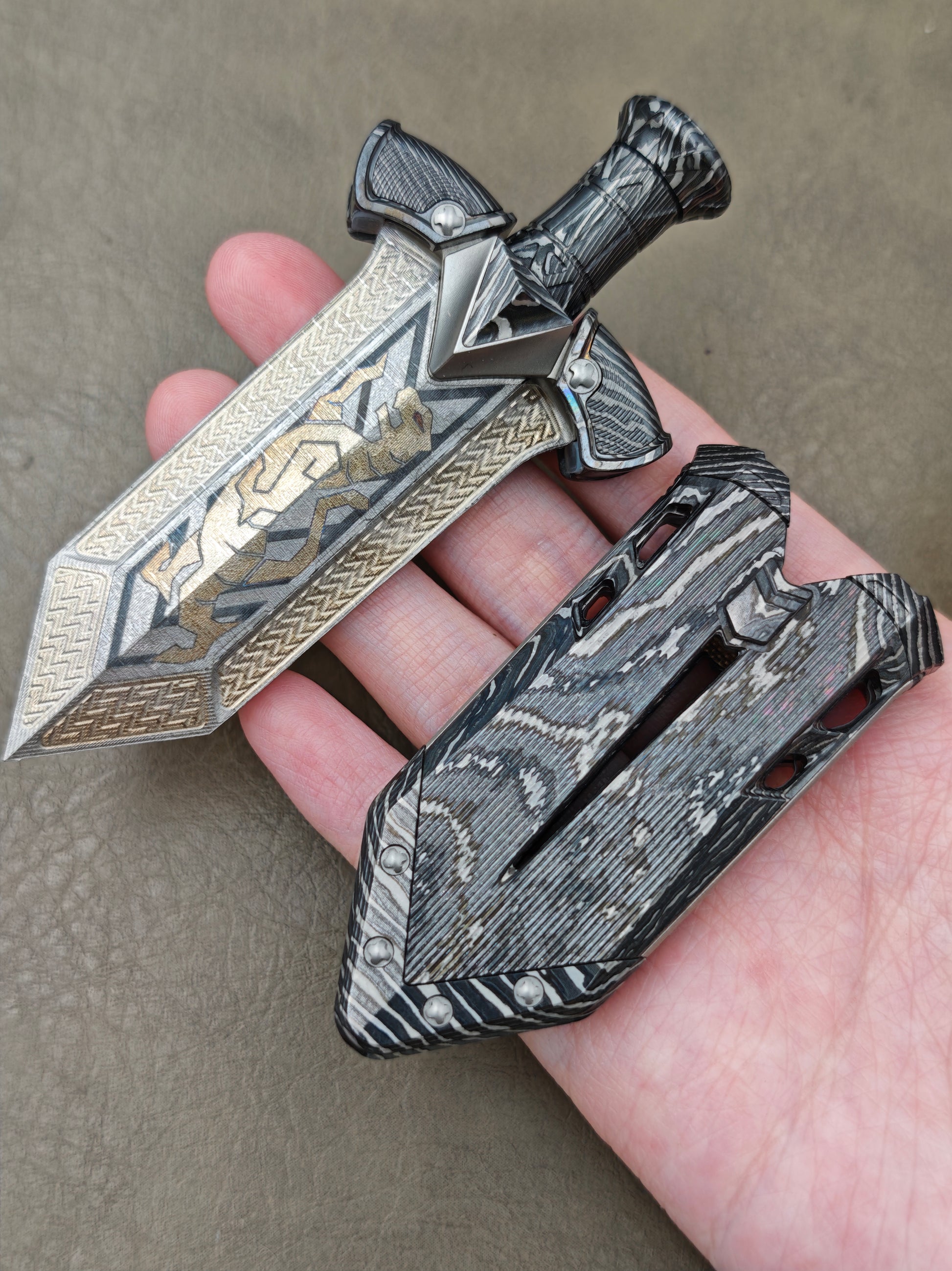 Ghost Lantern Lake Sword Zircuti