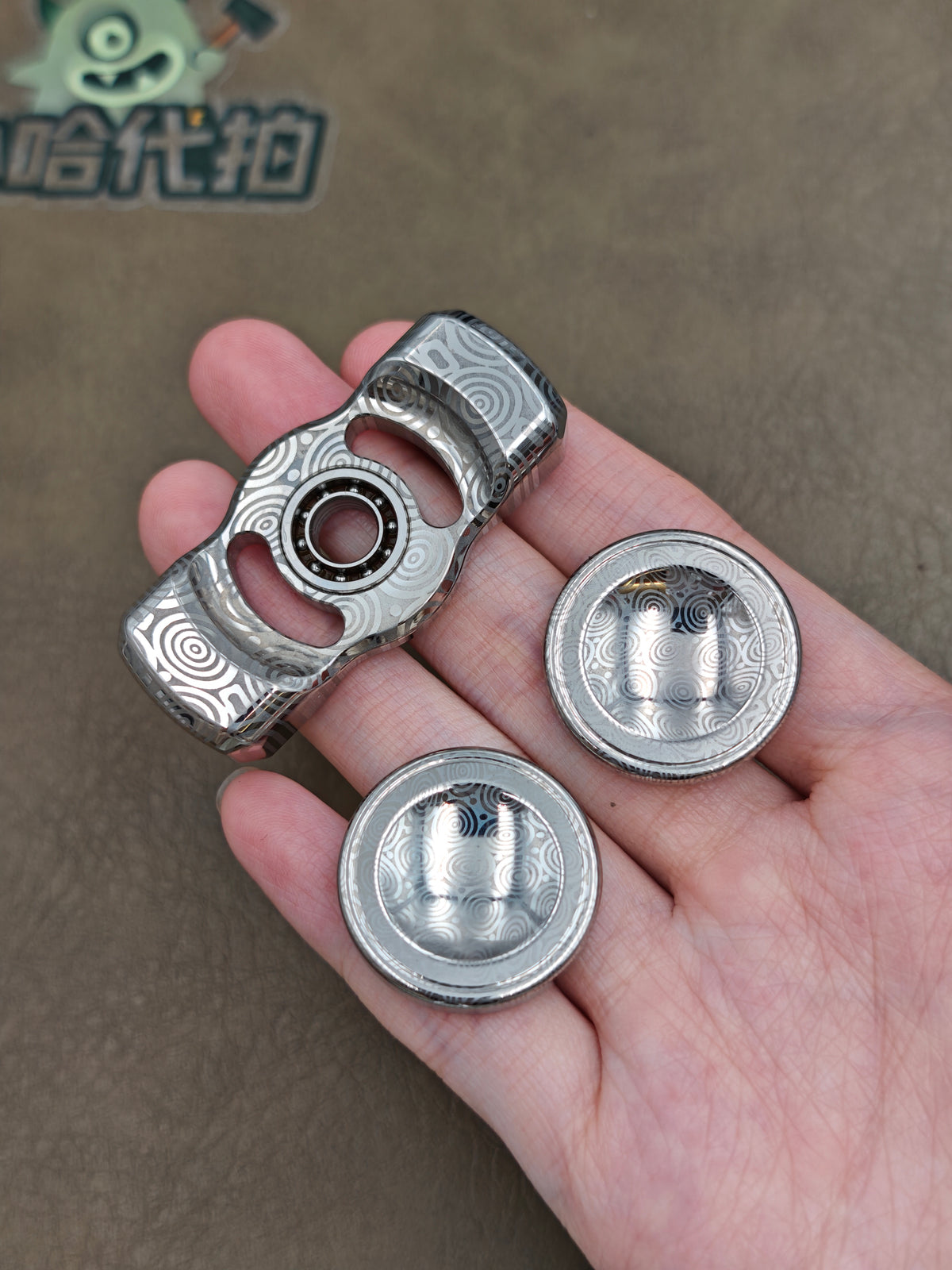 Floating Shadow Damasteel