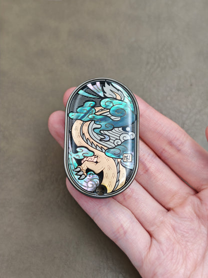 Couture Dragon Rhythm Titanium Resin-Sealed