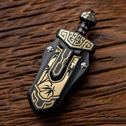 Taia Sword Blackened Zirconium-bamboo