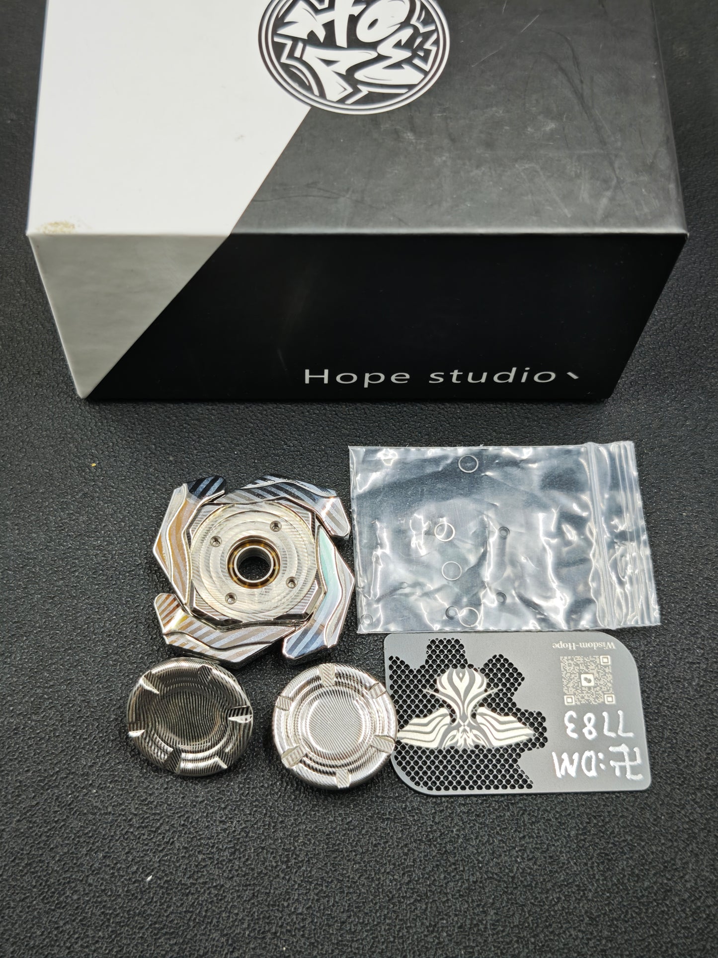 Haze Shell Opening Damasteel