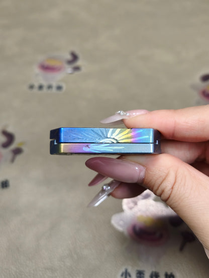 Plane Titanium Engraved