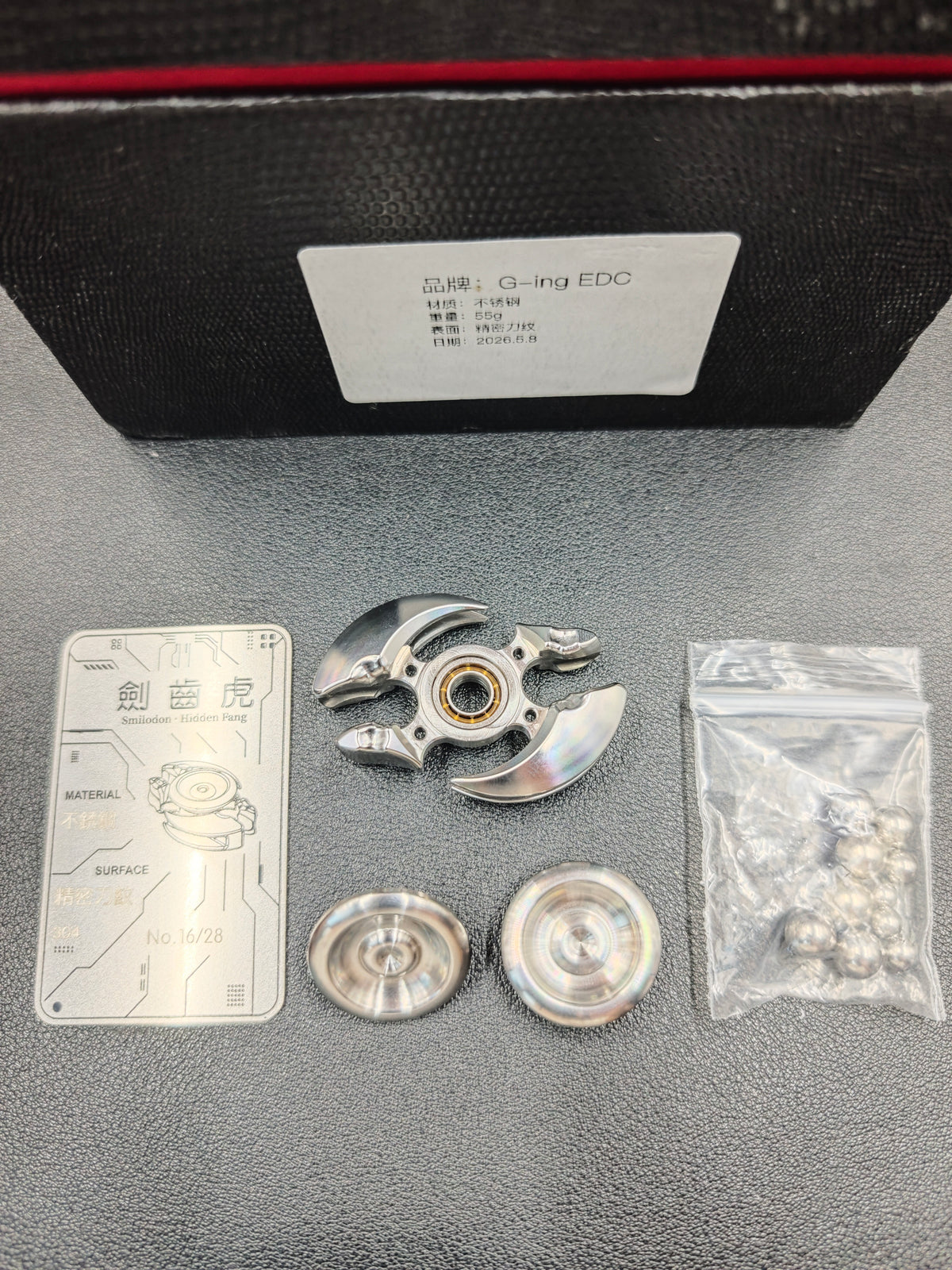 Sabertooth Stainless Steel Machine Finished