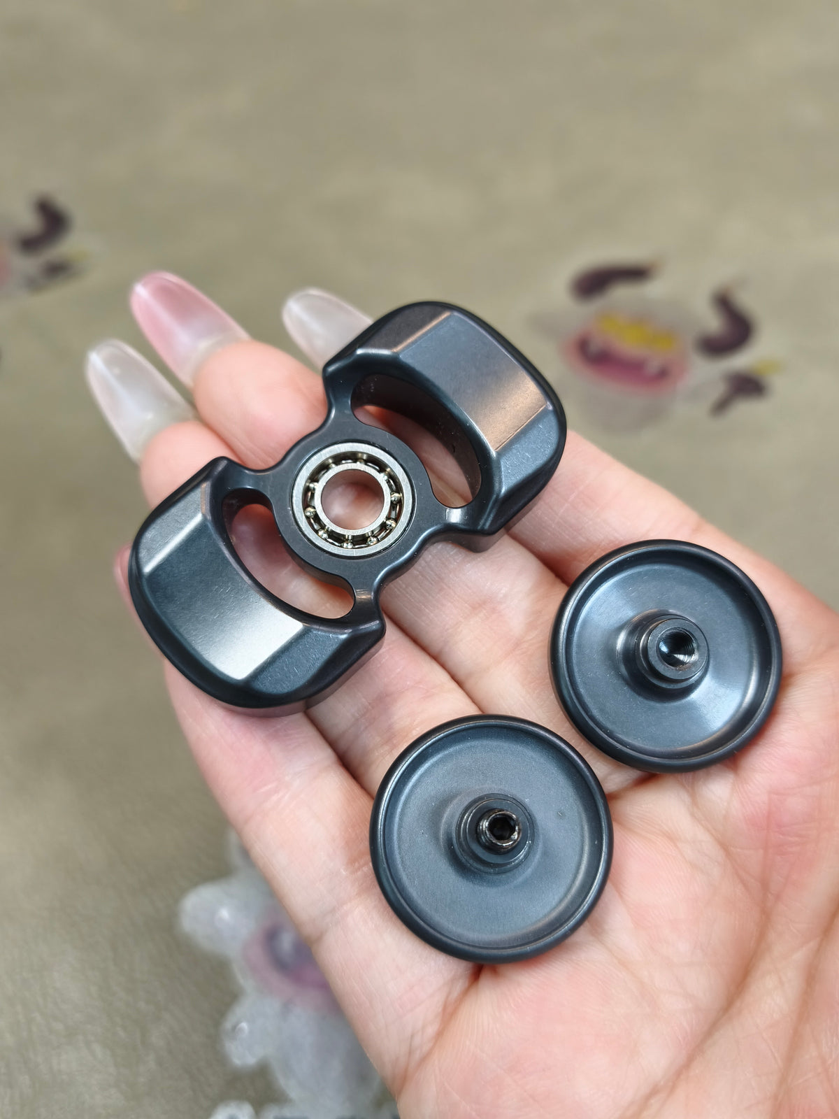 Spindle Batch Ii Zirconium Stonewashed