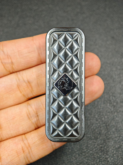 Feng Ling Zirconium Color-Anodized Stonewashed