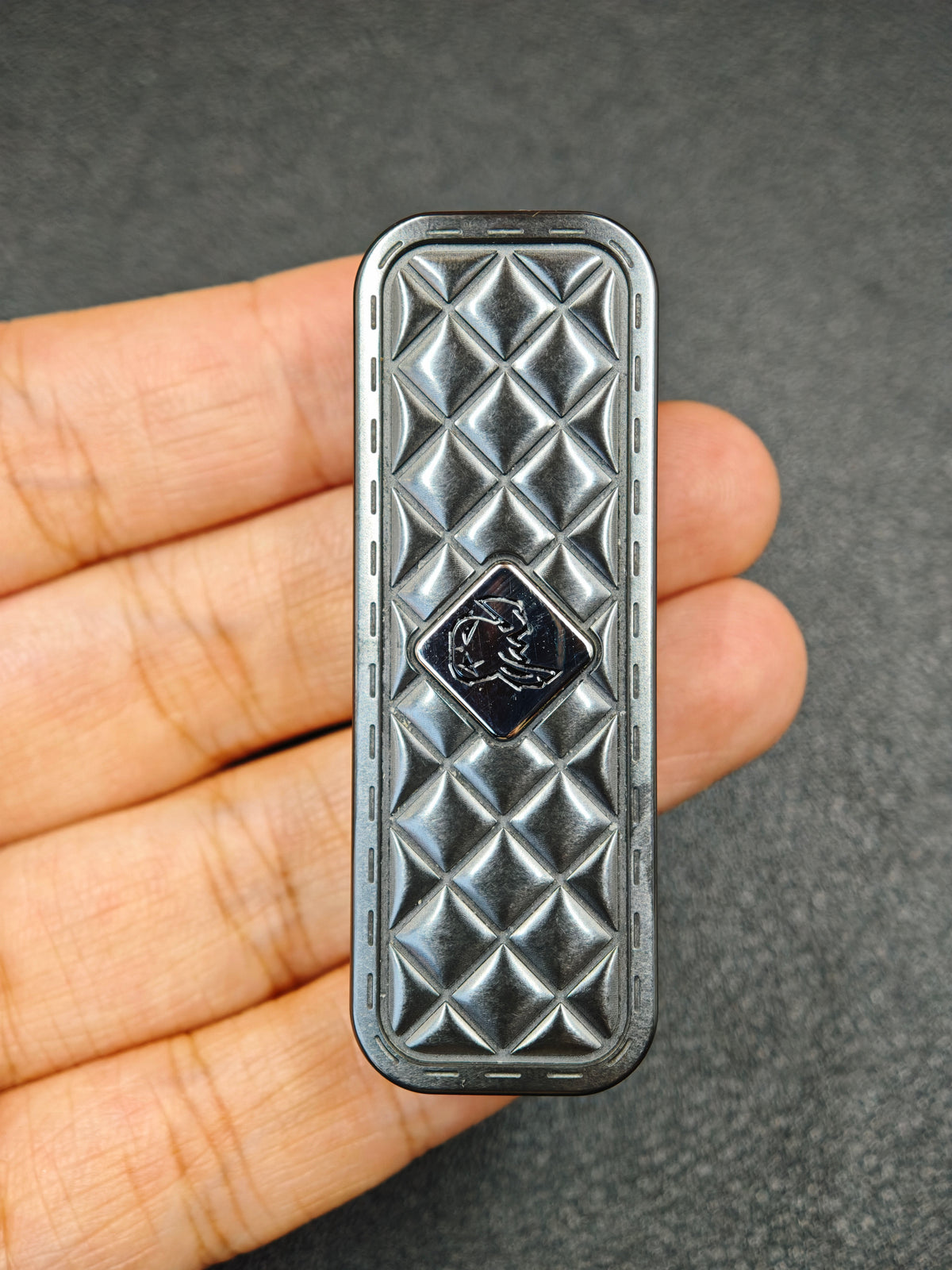 Feng Ling Zirconium Color-Anodized Stonewashed