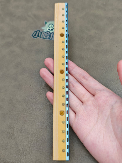 Knife Ruler Multi Tool Micarta