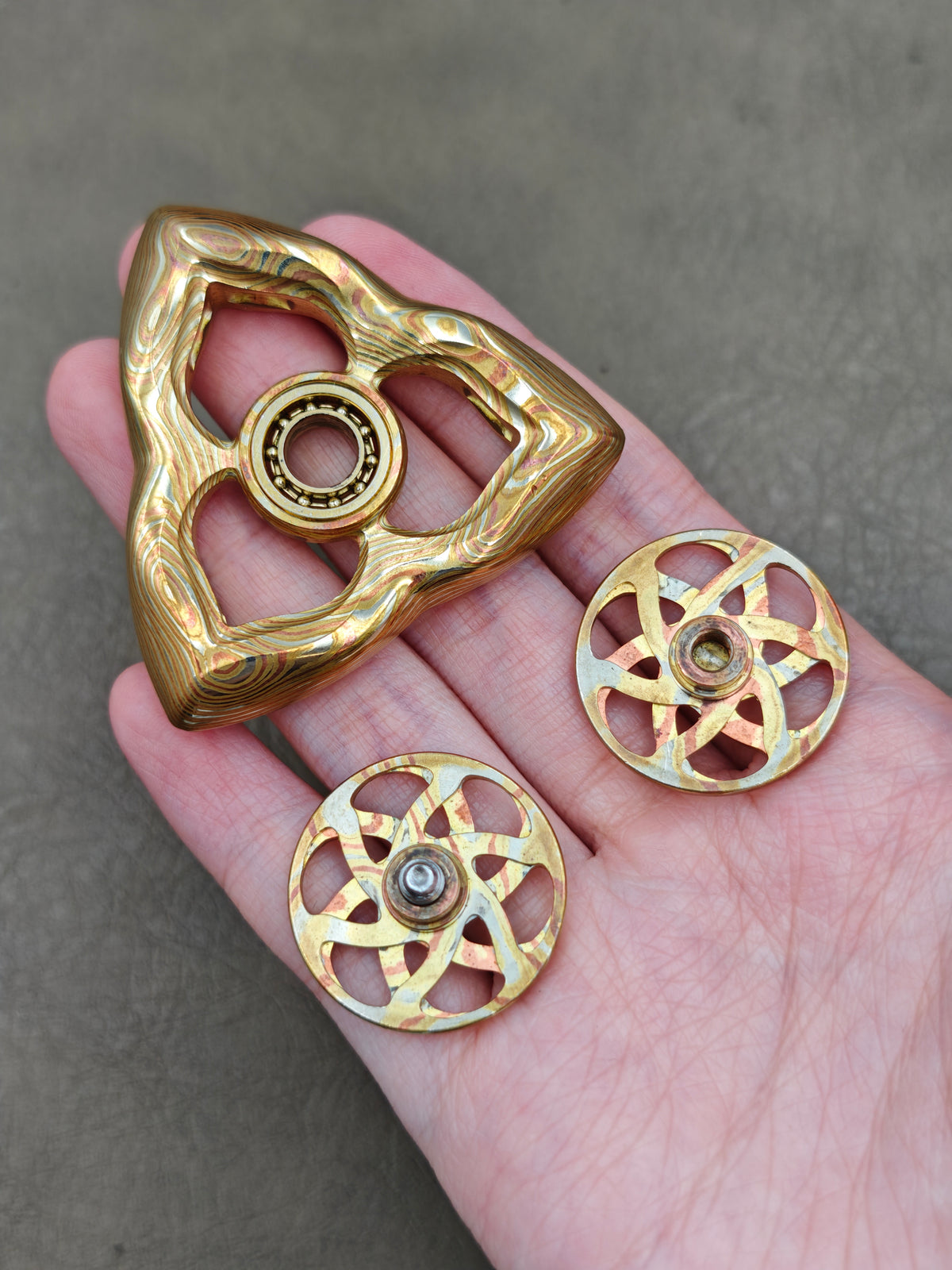 Mirage Mokume Etched