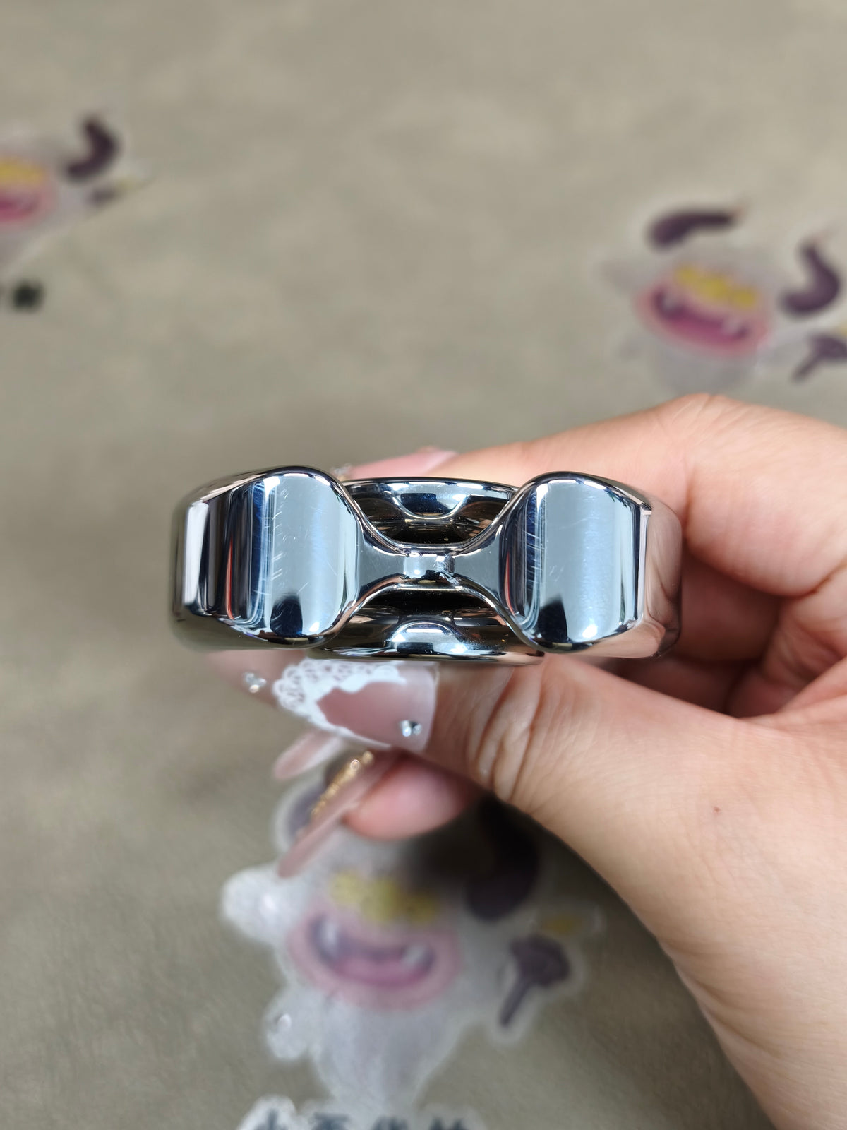 Three-Leaf Horizon Stainless Steel Polished
