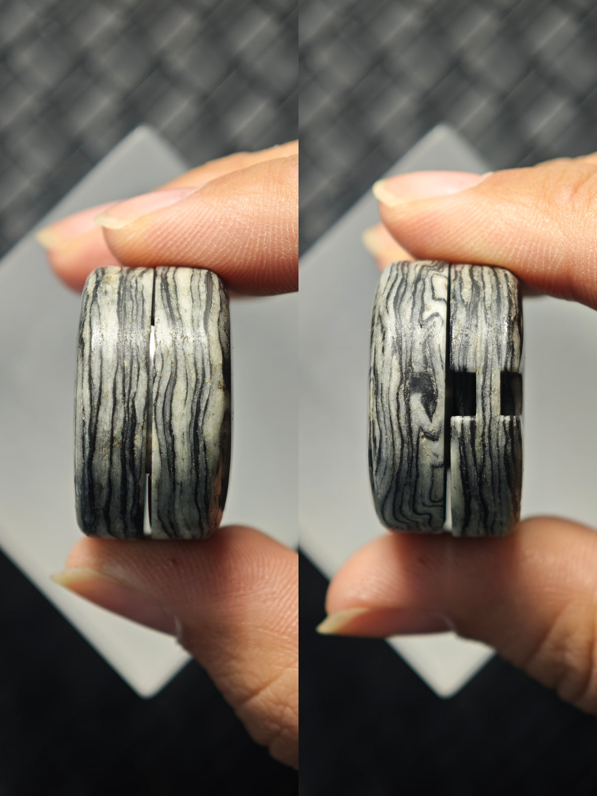 F2 Carbon Damascus Color-Anodized Limited Edition