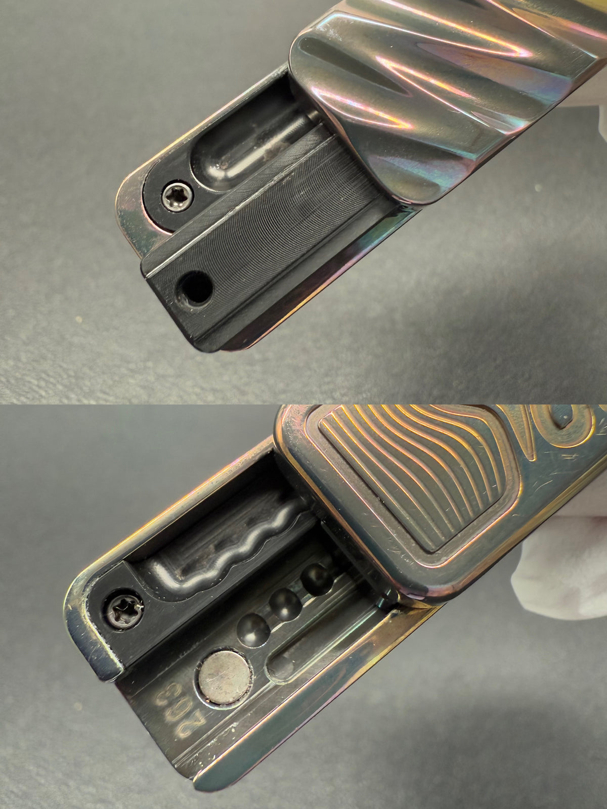 Tita Zirconium Color-Anodized Polished