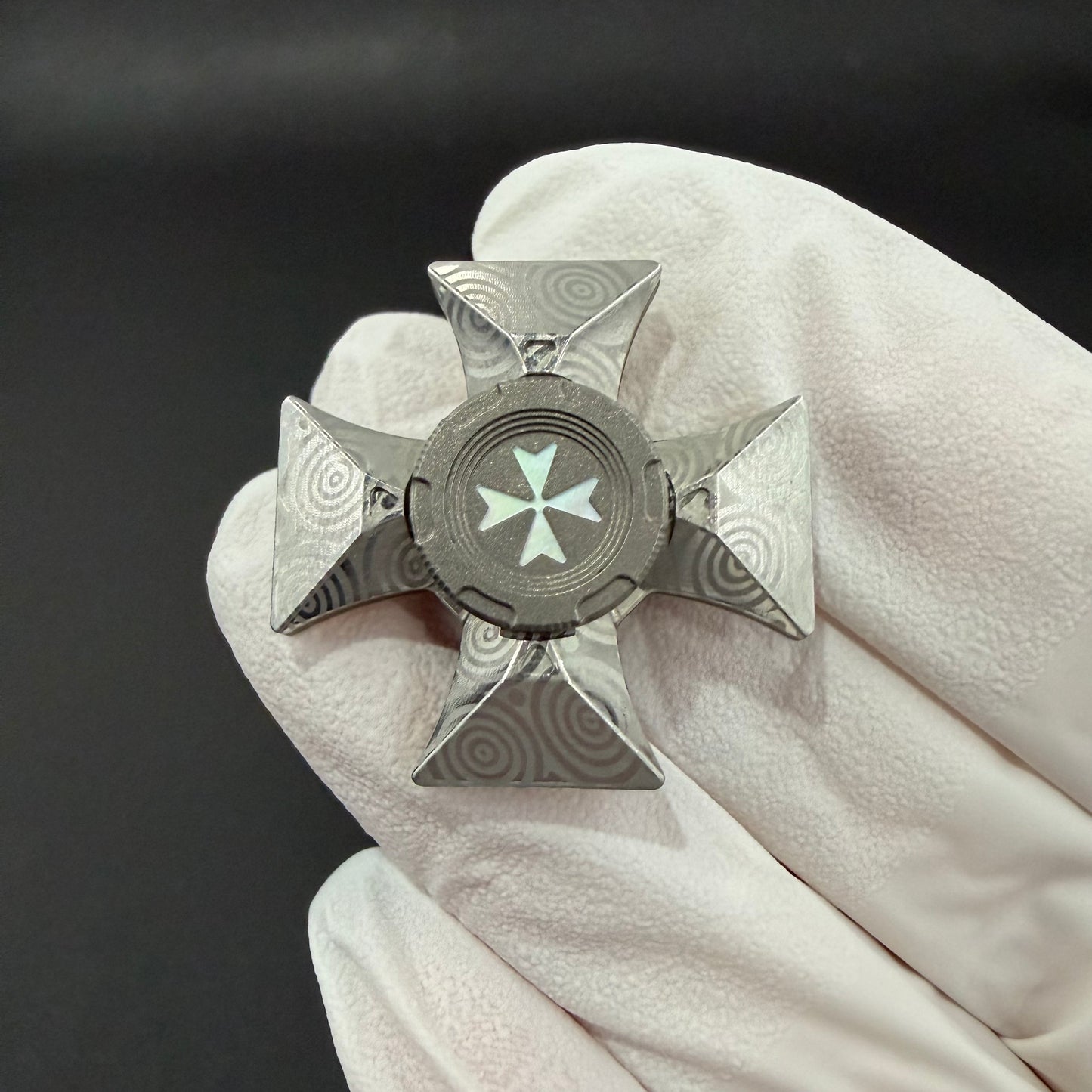 Malta Cross Damasteel