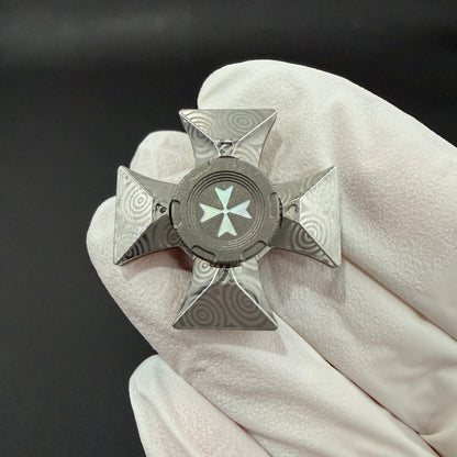 Malta Cross Damasteel