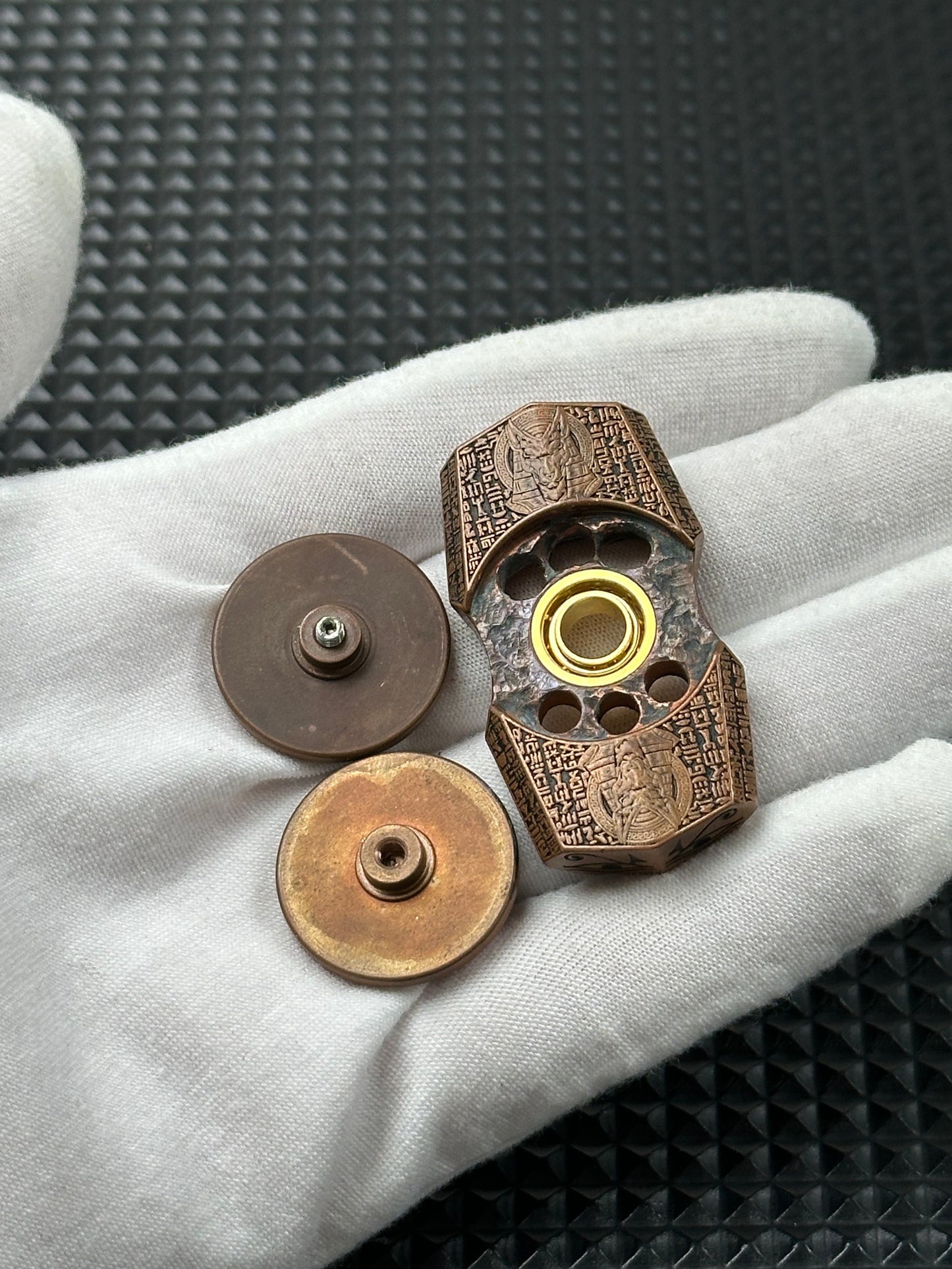 Dawn Copper Engraved