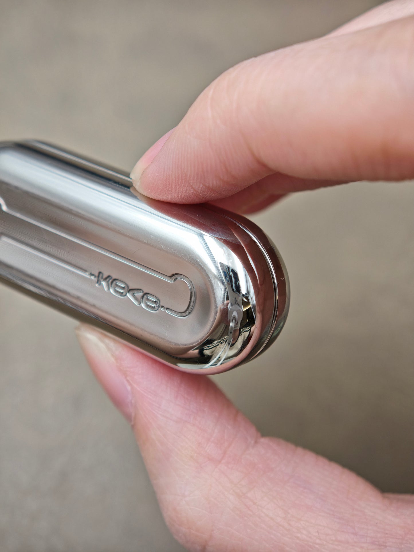 Floating Cloud Titanium Polished