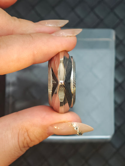 Magic Play Zirconium Ma Sagittarius Damasteel