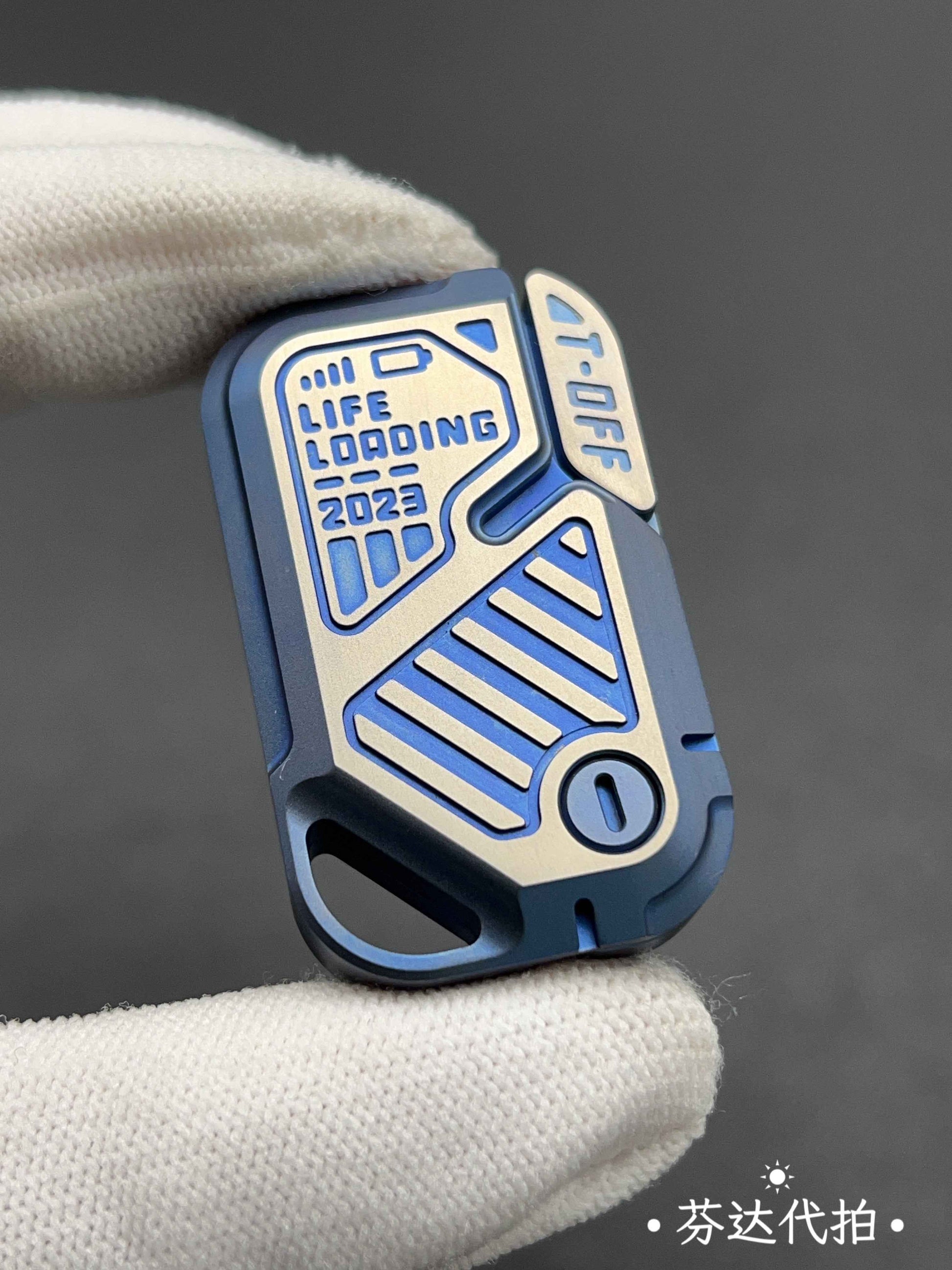 01EDC POP Throwing Card Titanium