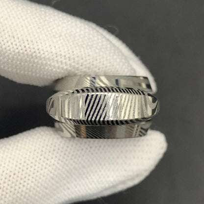 Zero 2.0 Damasteel Etched Polished