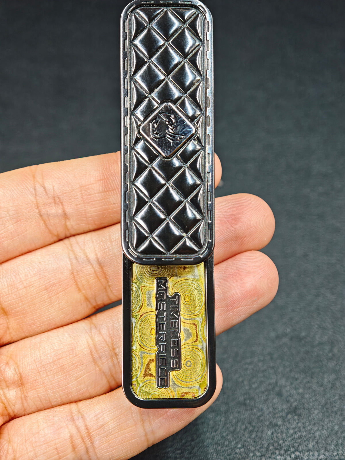 Feng Ling Zirconium Color-Anodized Polished