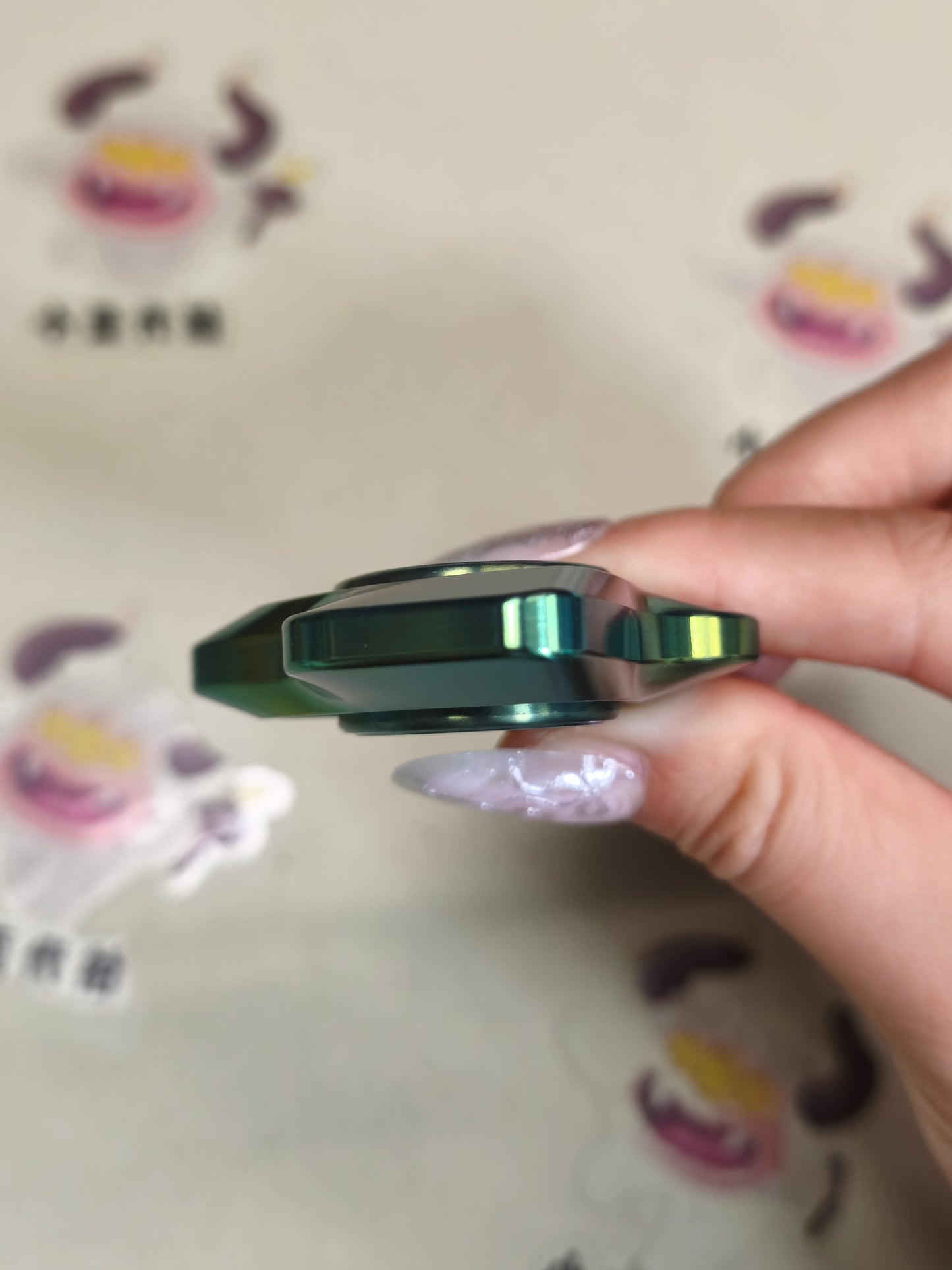 Phantom Dual Leaf Zirconium Machine Finished