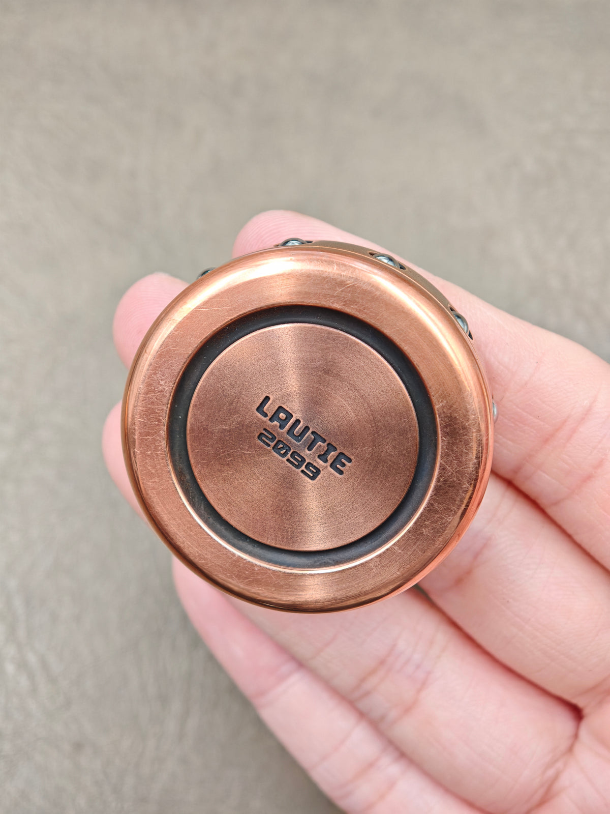 Dealer Button Copper