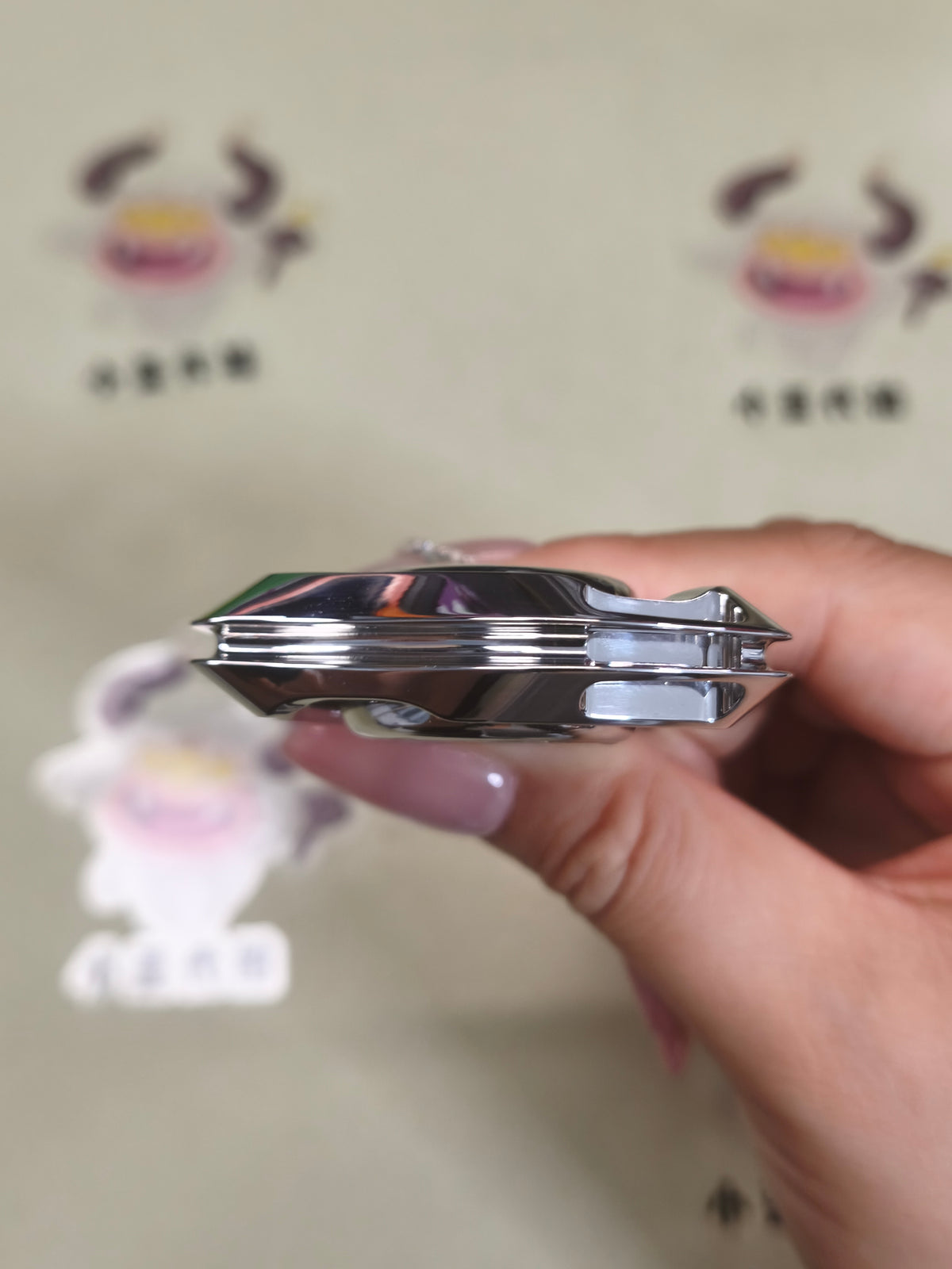 Aesth Stainless Steel Engraved Polished