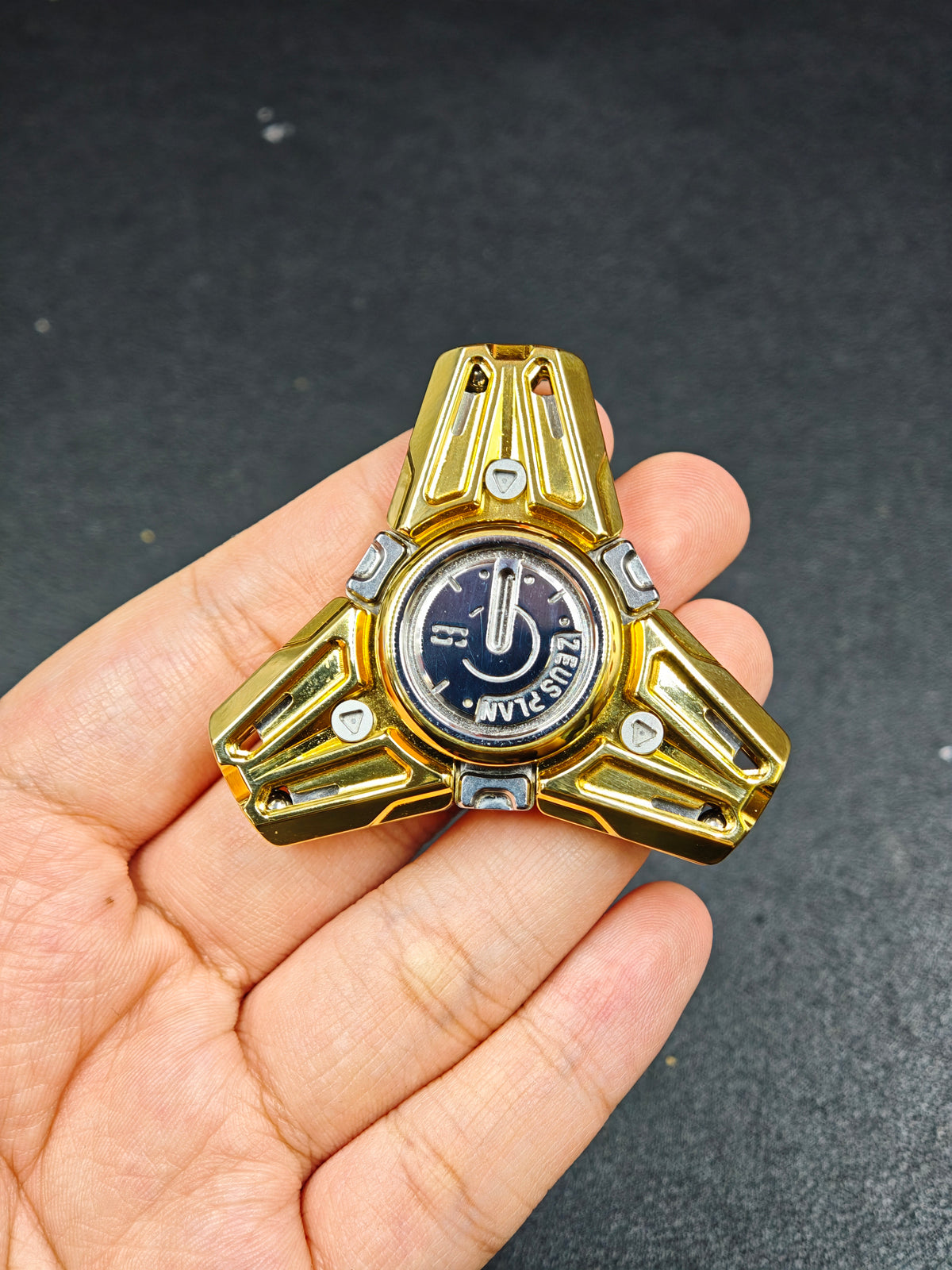God of Time Stainless Steel Gold Plated