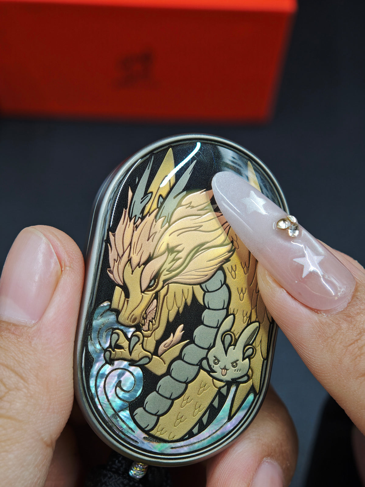 Couture Dragon Rhythm Titanium Resin-Sealed