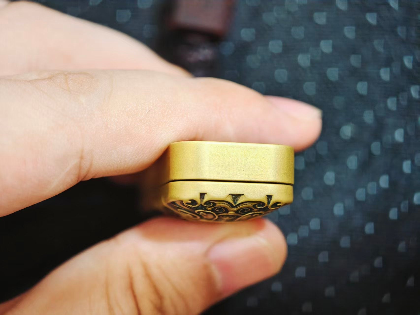 Even EDC Little Gold Bar Brass