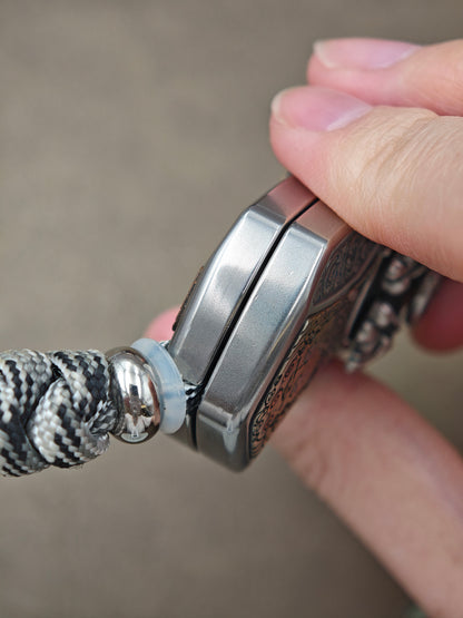 Demon Subduing Toga Tangcao Pattern Stainless Steel