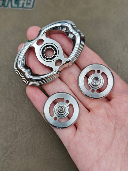 Obsidian Crystalized Stainless Steel Polished