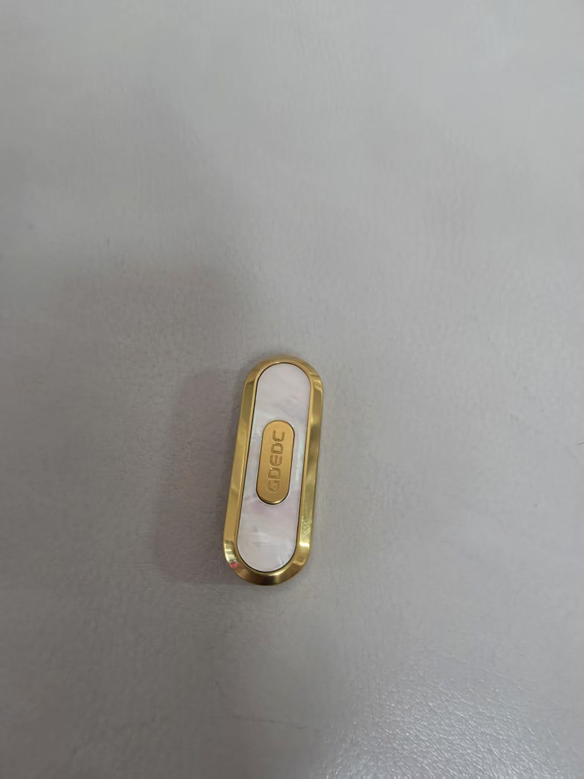 Lucky Draw MOP Gold Plated Engraved