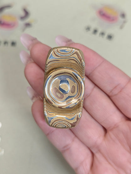 Fat Tiger Mokume Copper