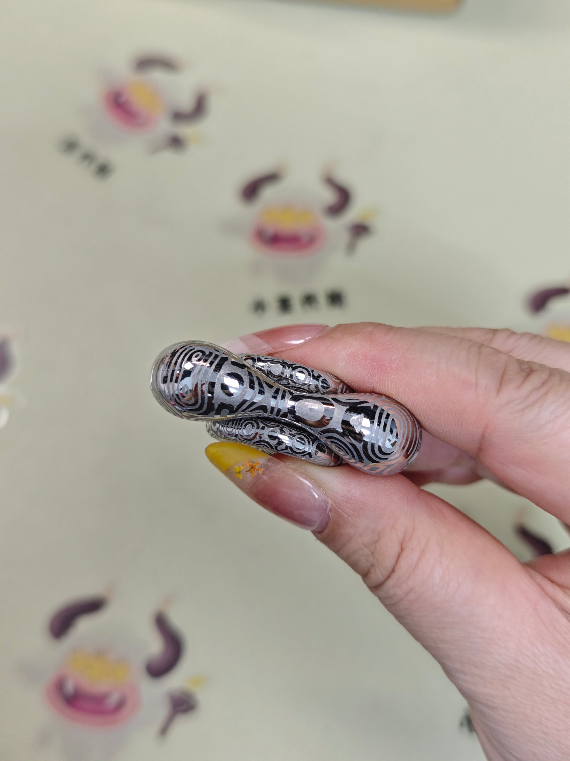 Three-Leaf Cell Damasteel
