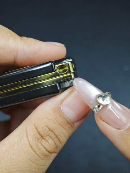 Q Mechanical Zirconium Engraved