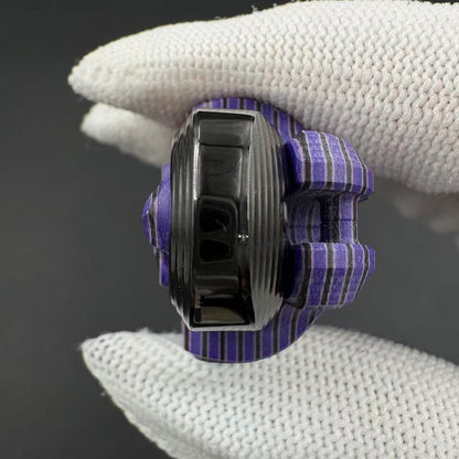 EXOSKELETON G10 Pink Purple Black Bone Core Stainless Steel
