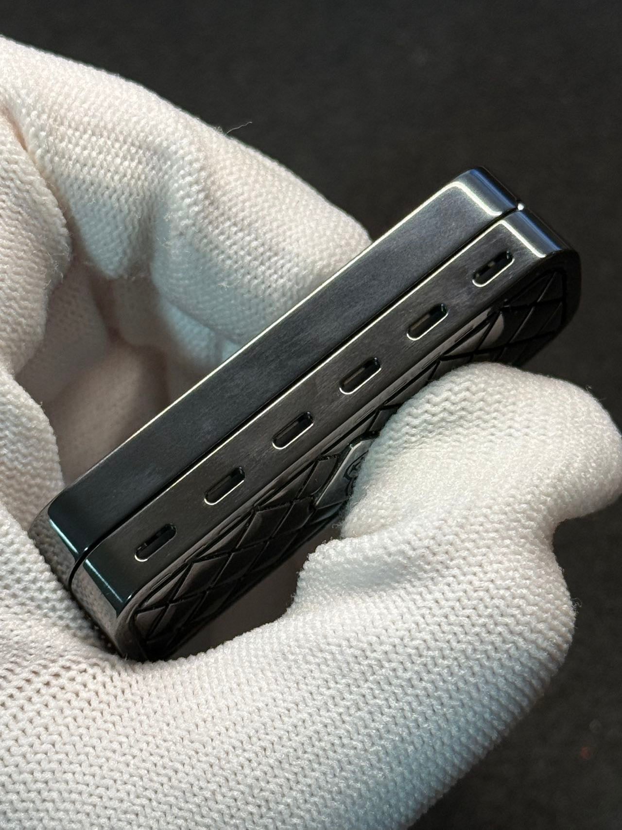 Feng Ling Zirconium Color-Anodized Polished