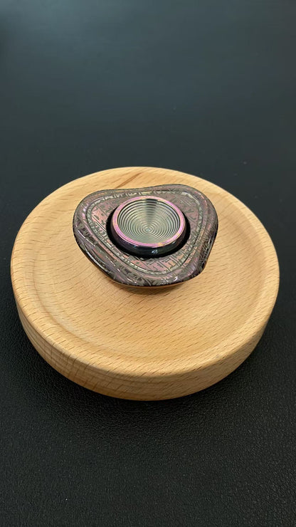 Zeppelin Zirconium Anodized Engraved Polished