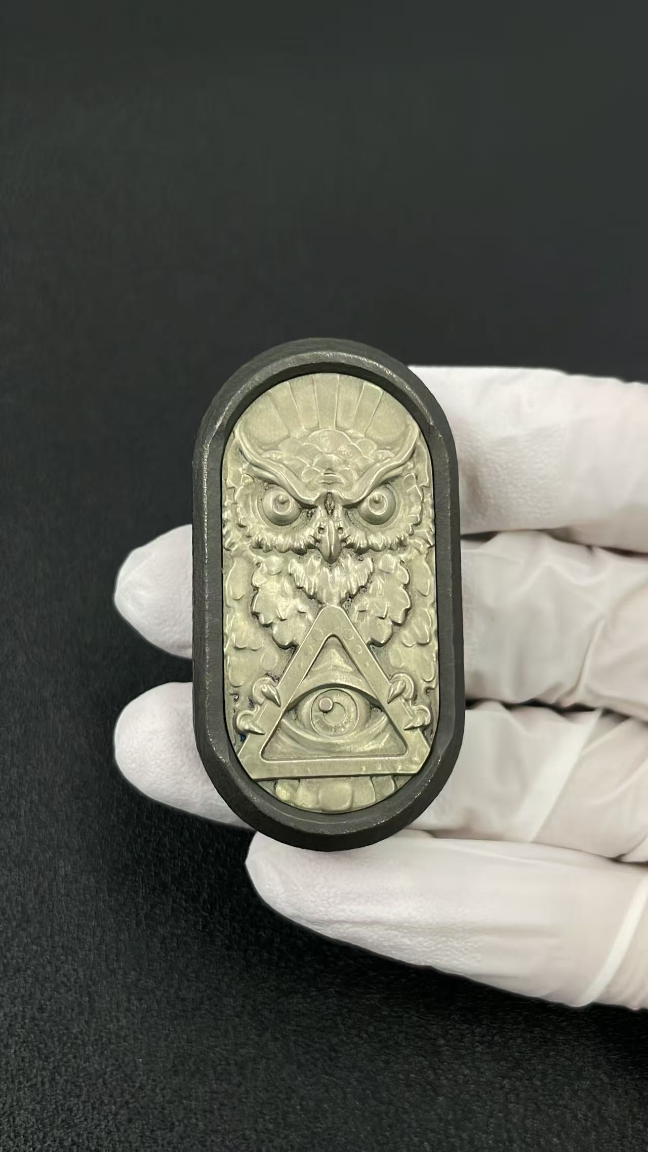 All Seeing Eye Cupronickel Titanium