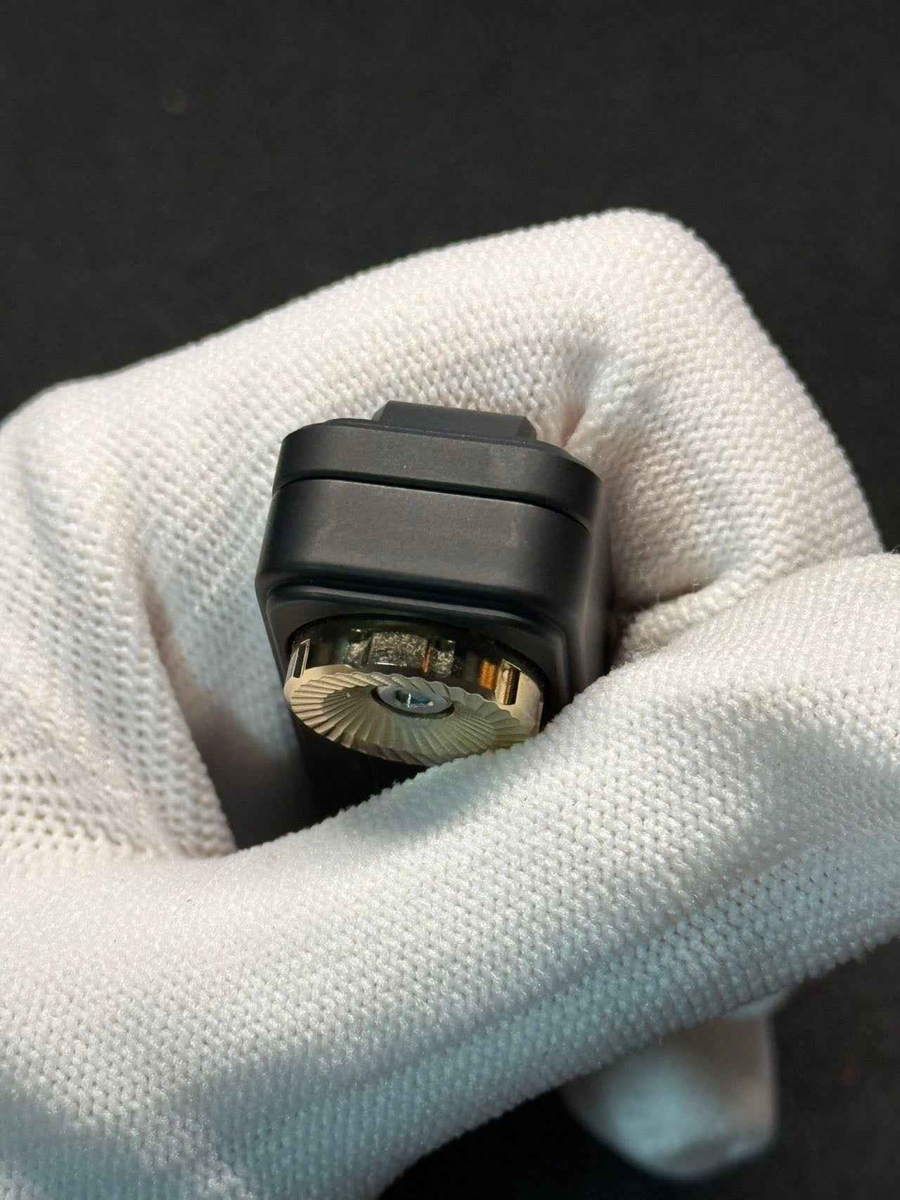 Rhythm Box Purple Gold Inlay PEEK Zircuti Titanium