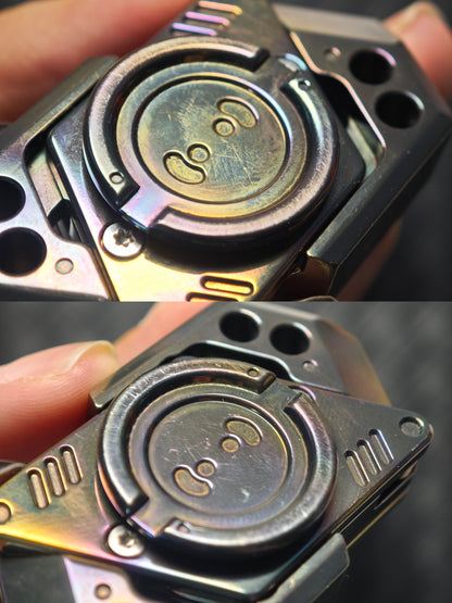 Jingzhe Zirconium Color-Anodized Polished