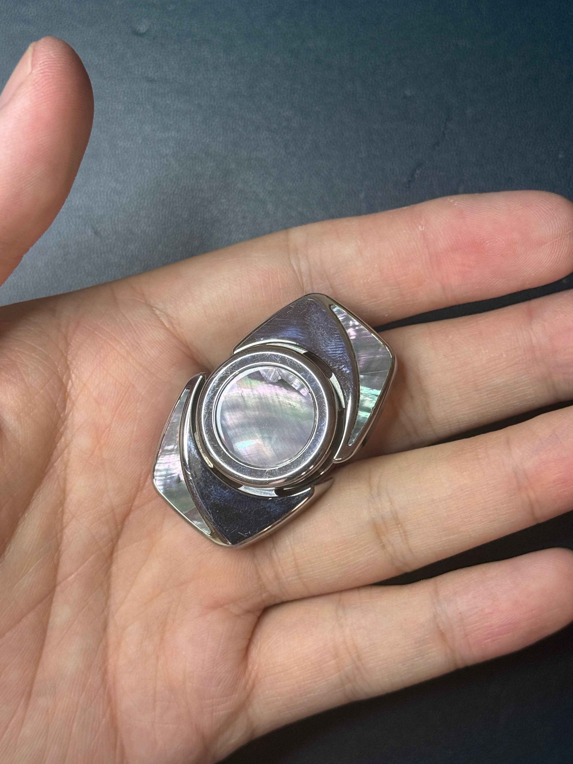 TW EDC Special Material Cloud Pivot Stainless Steel Engraved