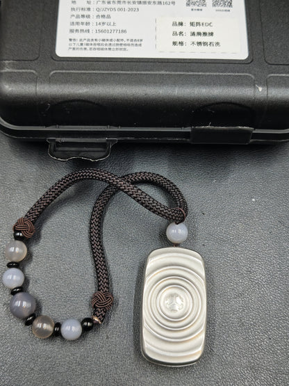 Ripple Tuning Fork Stainless Steel Stonewashed